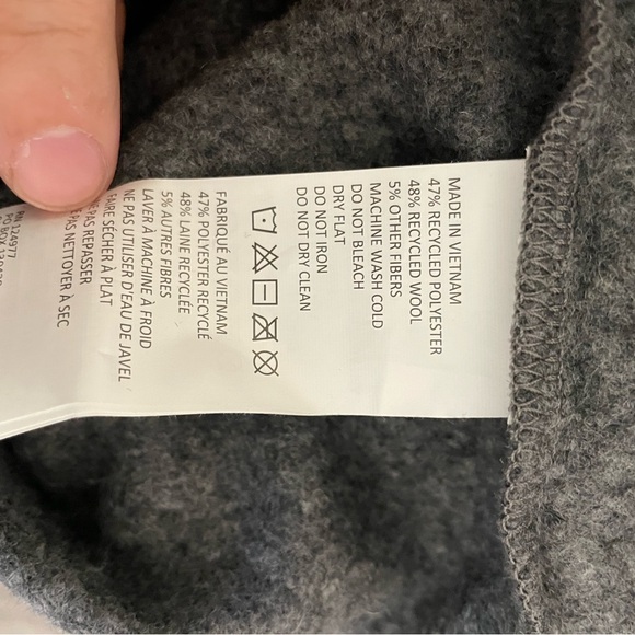 PrAna Men's Quarter Zip Wool Pullover - Picture 3 of 6